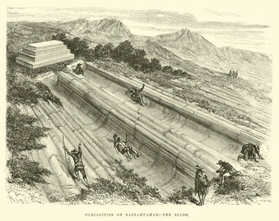 Ciekawostki Sacsahuaman, slajd autorstwa Edouard Riou
